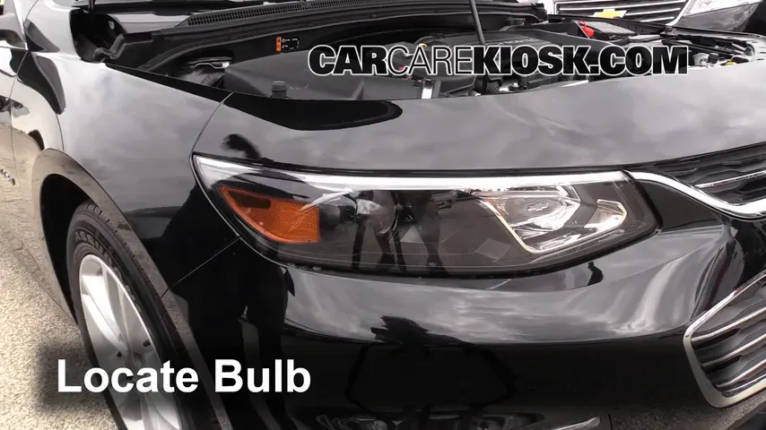 2016 Chevrolet Malibu LT 1.5L 4 Cyl. Turbo Lights Highbeam (replace bulb)